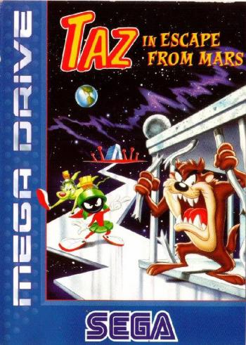 Cover Taz in Escape from Mars for Genesis - Mega Drive